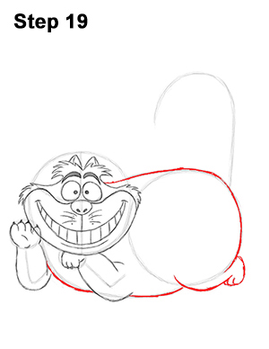 Cheshire Cat Drawing 19 Draw Cheshire Cat Alice 19