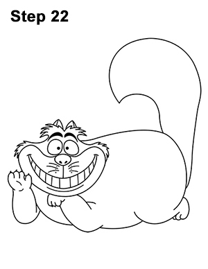 Cheshire Cat Drawing 22 Draw Cheshire Cat Alice 22