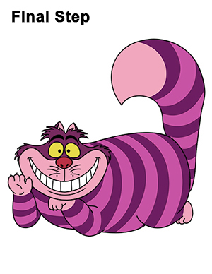 Cheshire Cat Drawing Draw Cheshire Cat Alice