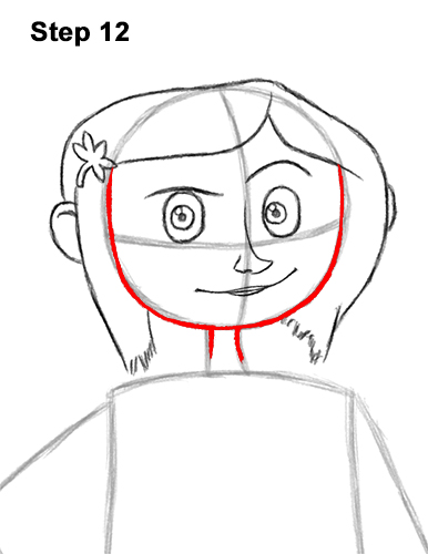 Draw Coraline Full Body 12 How to Draw Coraline Jones Full Body 12