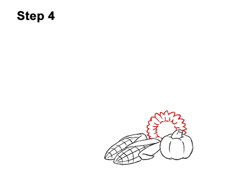 Draw Cartoon Cornucopia 4 How to Draw Cartoon Cornucopia Thanksgiving 4