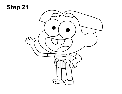 Draw Cricket Green 21 How to Draw Cricket Green Big City Greens 21