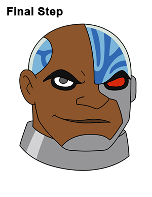 Draw Cyborg Last
