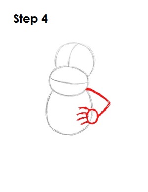 How to Draw Diddy Kong How to Draw Diddy Kong Step 4