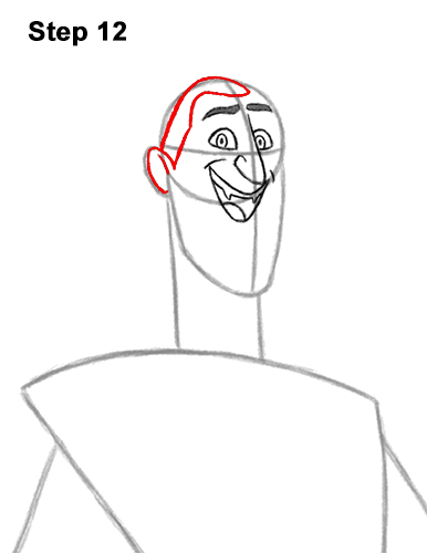How to Draw Count Dracula Hotel Transylvania 12