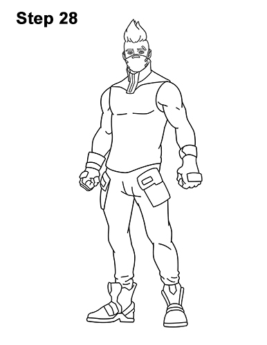 Draw Drift Fortnite 28 How to Draw Drift Skin Fortnite Battle Royale 28