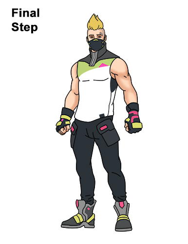 Draw Drift Fortnite How to Draw Drift Skin Fortnite Battle Royale