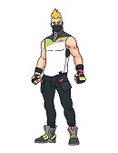 How to Draw Cartoon Drift Skin Fortnite