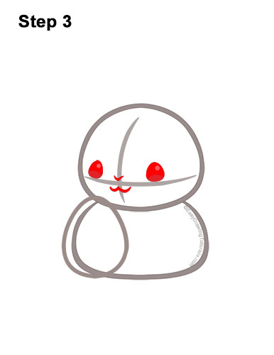 How to Draw Easter Bunny Rabbit with Egg 3