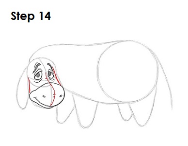 Eeyore Pooh Drawing 14 Draw Pooh Eeyore 14