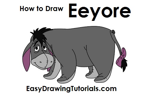 How to Draw Eeyore How to Draw Eeyore