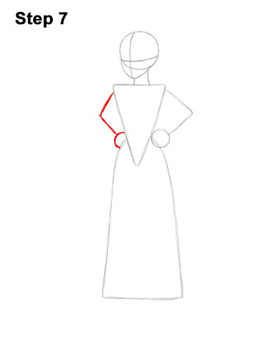How to Draw Princess Elena of Avalor Full Body 7