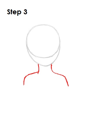 Draw Elsa Frozen Step 3 Draw Elsa Frozen 3
