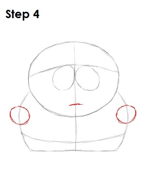 Draw Eric Cartman Draw Eric Cartman Step 4
