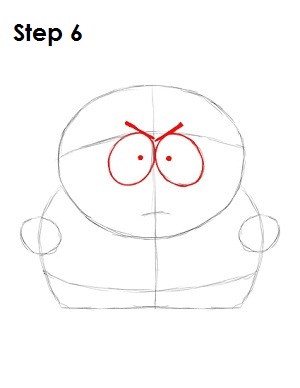 Draw Eric Cartman Step 6
