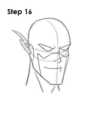 How to Draw Flash Step 16 Draw Flash Step 16