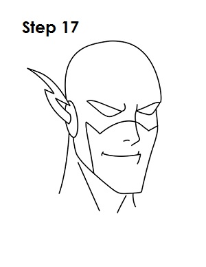How to Draw Flash Step 17 Draw Flash Step 17