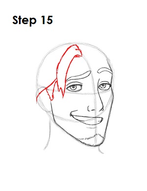 Draw Flynn Rider 15