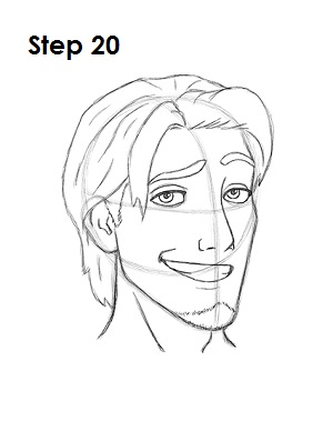 Draw Flynn Rider 20