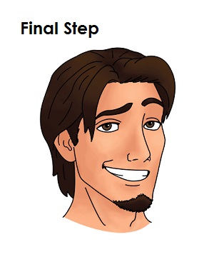 Draw Flynn Rider Last