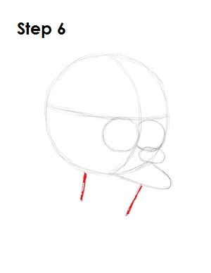How to Draw Fry Step 6