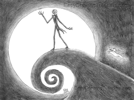 Nightmare Before Christmas Drawing