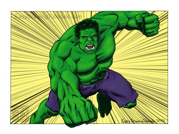 Hulk Avengers Color