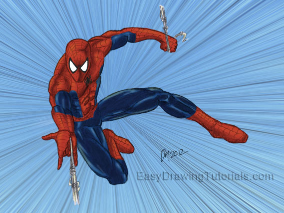 Spider-Man Drawing
