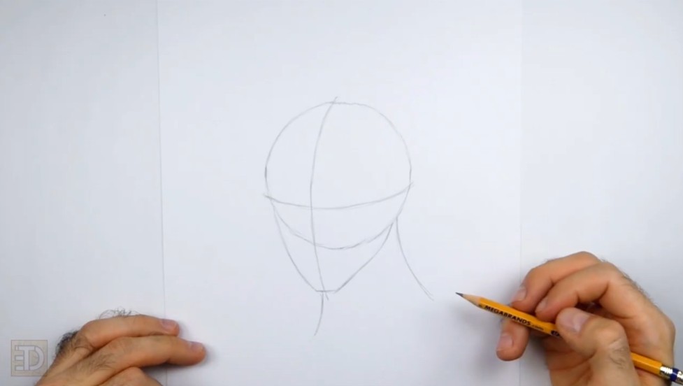How to Draw Jujutsu Kaisen Gojo Guidelines