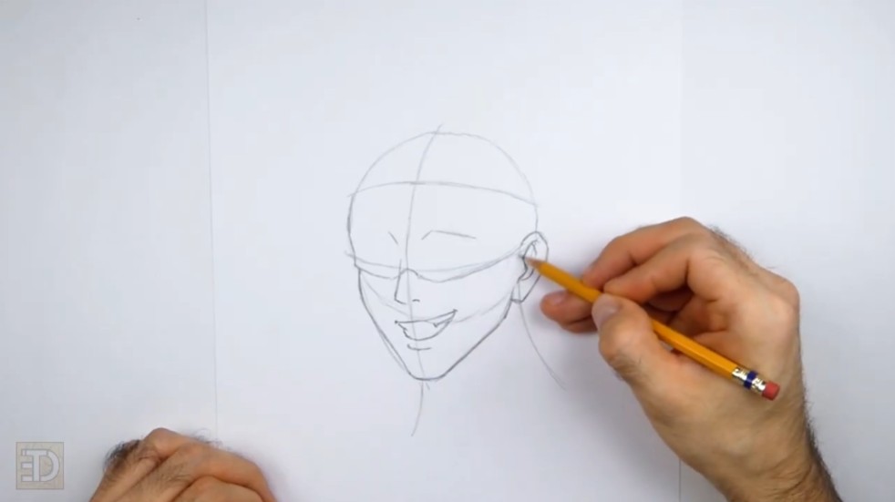 How to Draw Jujutsu Kaisen Gojo Face Details