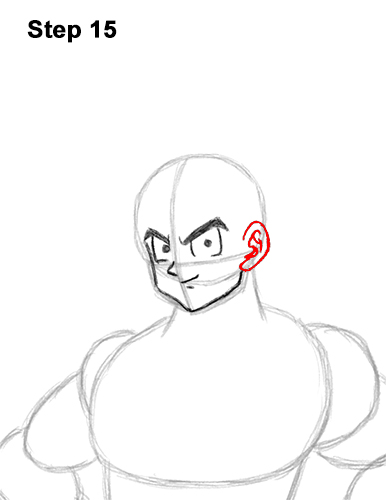 How to Draw Goku Full Body Dragon Ball Z 15