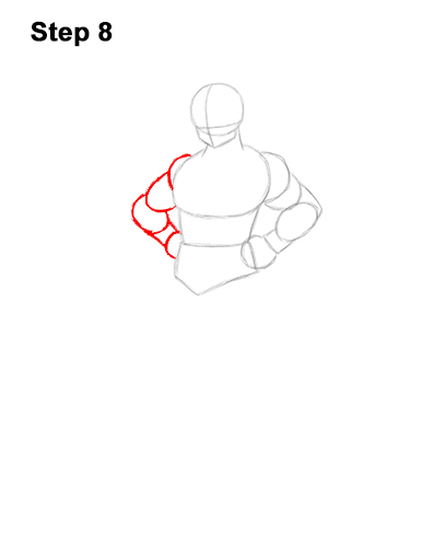 How to Draw Goku Full Body Dragon Ball Z 8