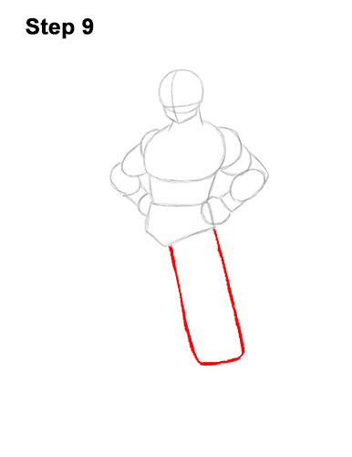 How to Draw Goku Full Body Dragon Ball Z 9