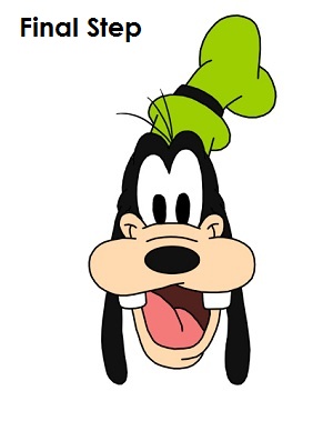 Draw Goofy Final Step Draw Goofy Final Step