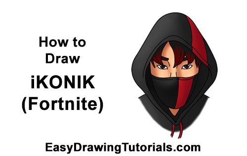Draw Ikonik Fortnite How to Draw Fortnite Ikonik Skin
