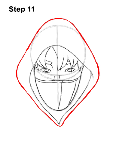 How to Draw Fortnite Ikonik Skin 11