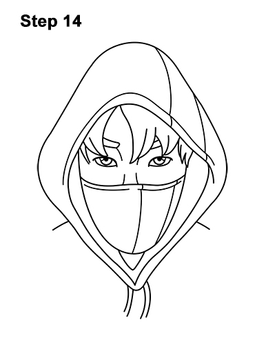 How to Draw Fortnite Ikonik Skin 14