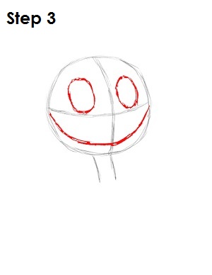 How to Draw Jack Skellington Step 3 How to Draw Jack Skellington Step 3