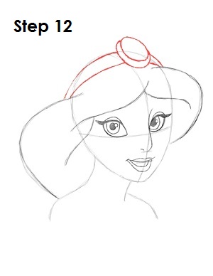 How to Draw Jasmine Step 12 How to Draw Jasmine Step 12