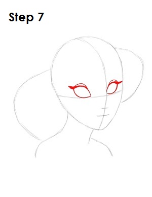 How to Draw Jasmine Step 7
