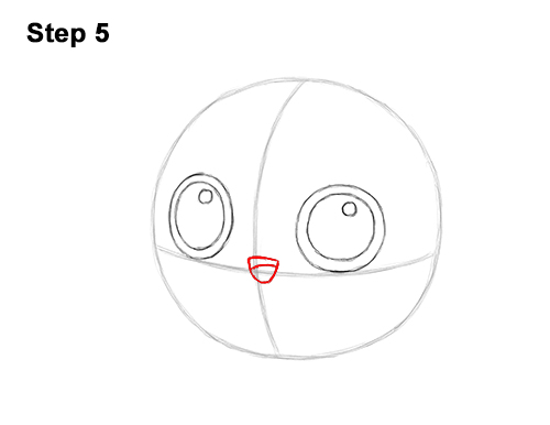 How to Draw Cute Jigglypuff Pokemon 5