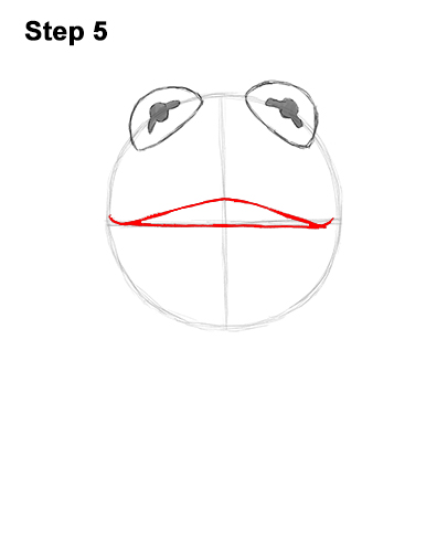 How to Draw Kermit the Frog Muppet 5