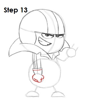 Draw Kick Buttowski Step 13 Draw Kick Buttowski Step 13