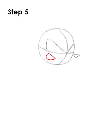How to Draw Knuckles Step 5 Draw Knuckles Step 5