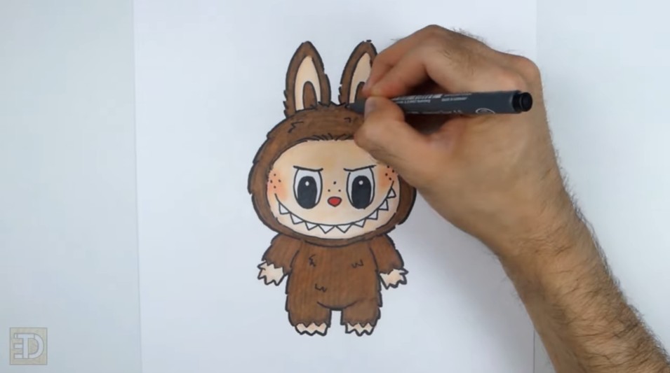 Coloring Labubu