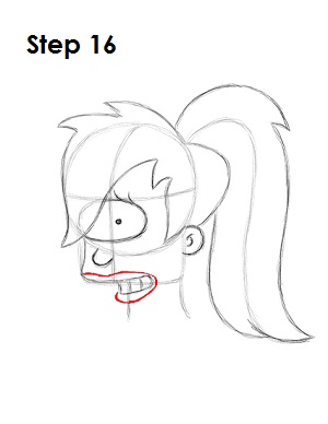 Draw Leela 16