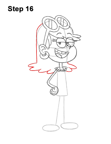 How to Draw Leni The Loud House Sister 16
