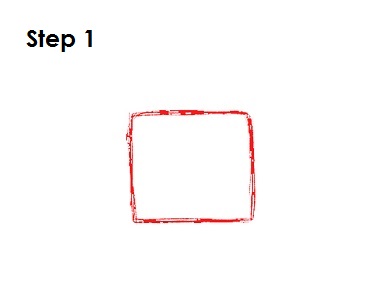 Draw Lightning McQueen Step 1