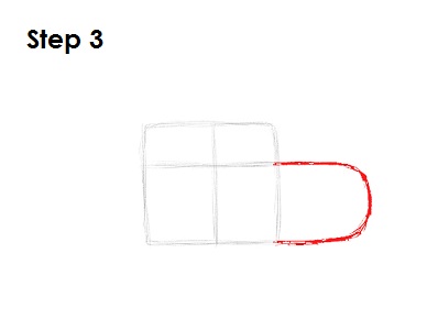 Draw Lightning McQueen Step 3