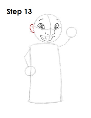 Draw Lilo step 13